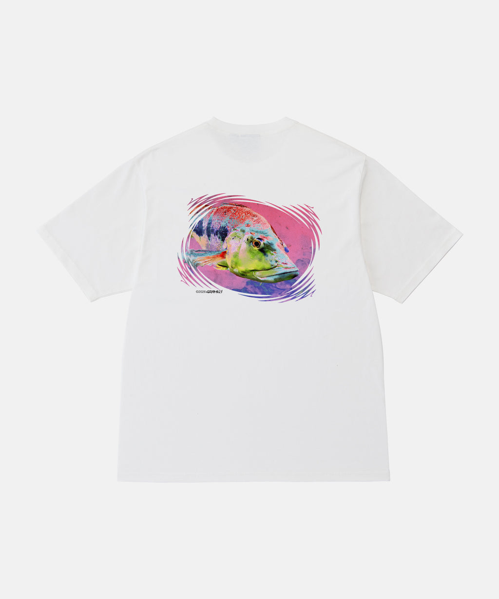 Gramicci Bass Tee in White