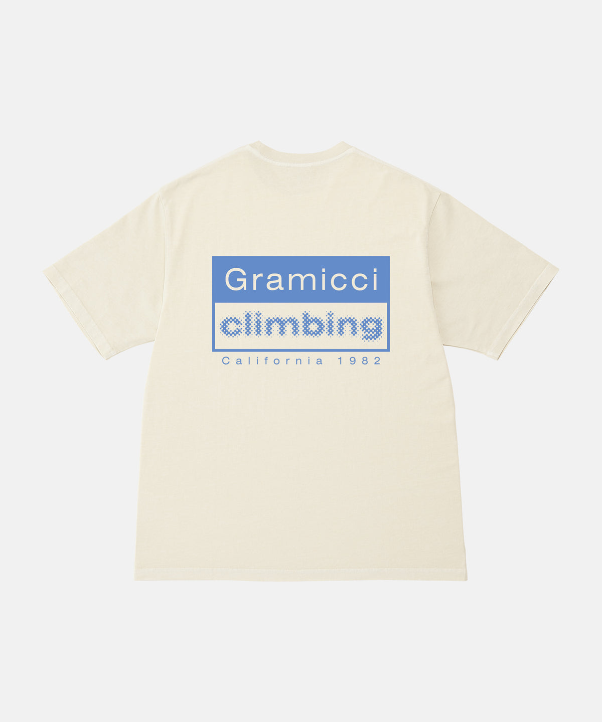Gramicci Climbing Tee Pigment Dyed in Natural Pigment