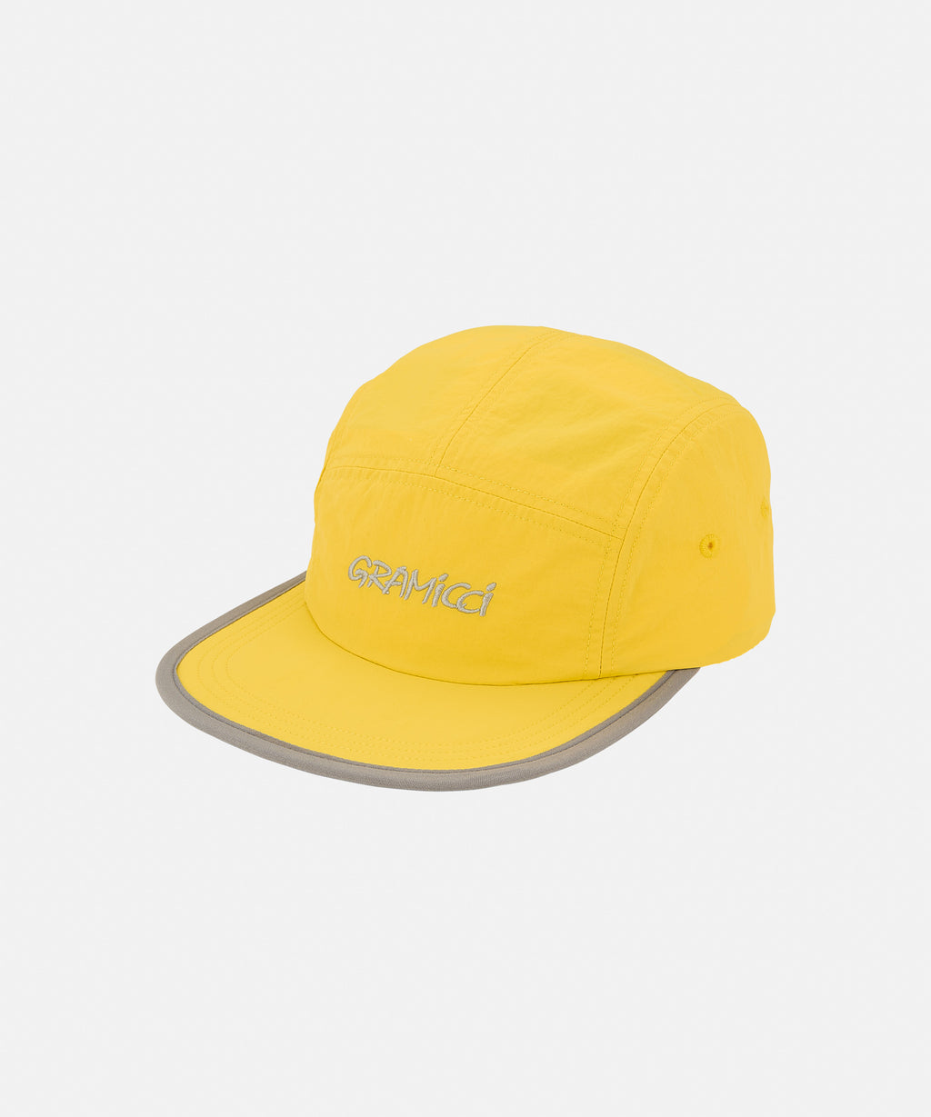 Gramicci Nylon Logo Cap in Banana