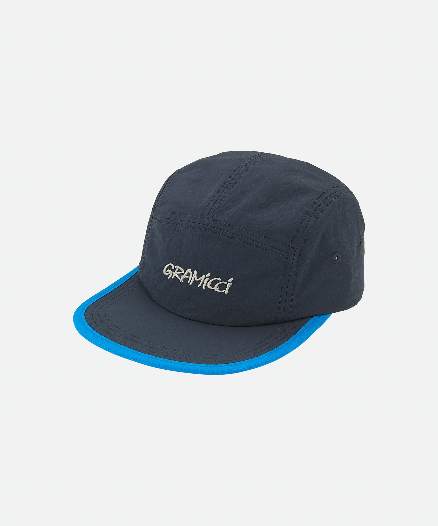 Gramicci Nylon Logo Cap in British Navy