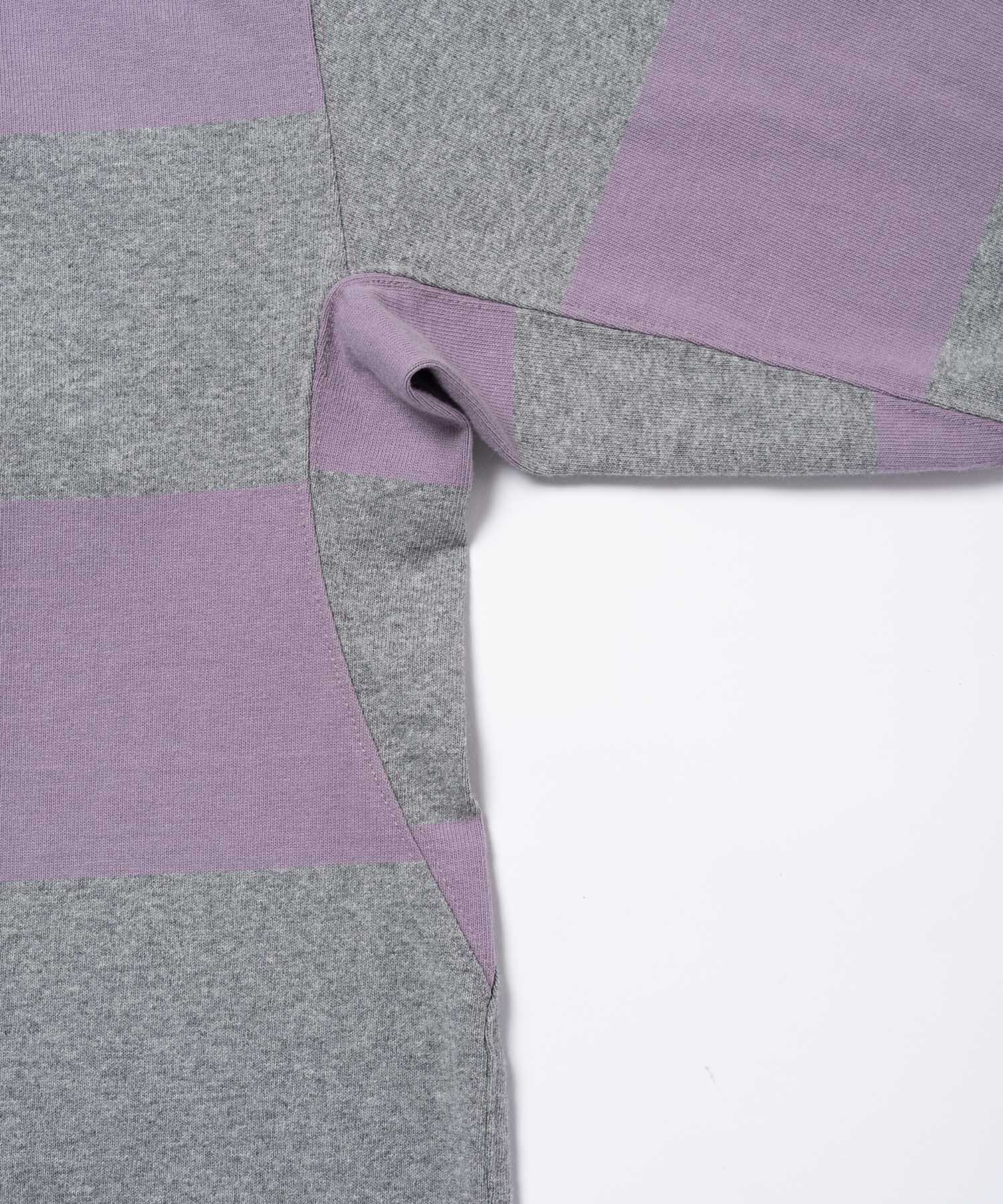 Gramicci Langdon Rugby Shirt in Heather / Purple