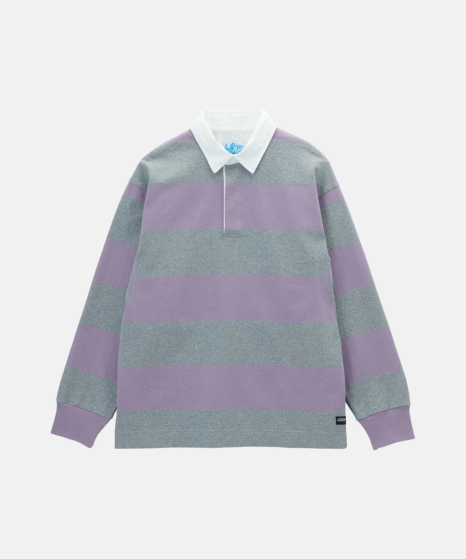 Gramicci Langdon Rugby Shirt in Heather / Purple
