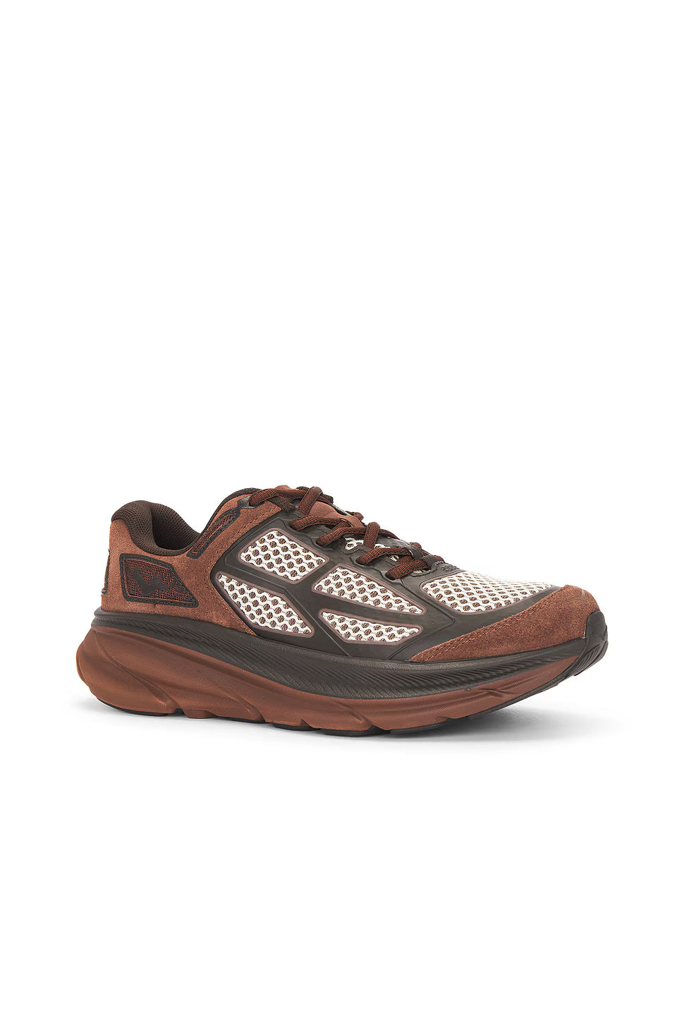 HOKA Clifton One9 S in Mineral Brown & Cast Iron