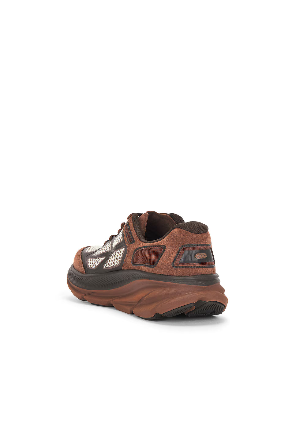 HOKA Clifton One9 S in Mineral Brown & Cast Iron