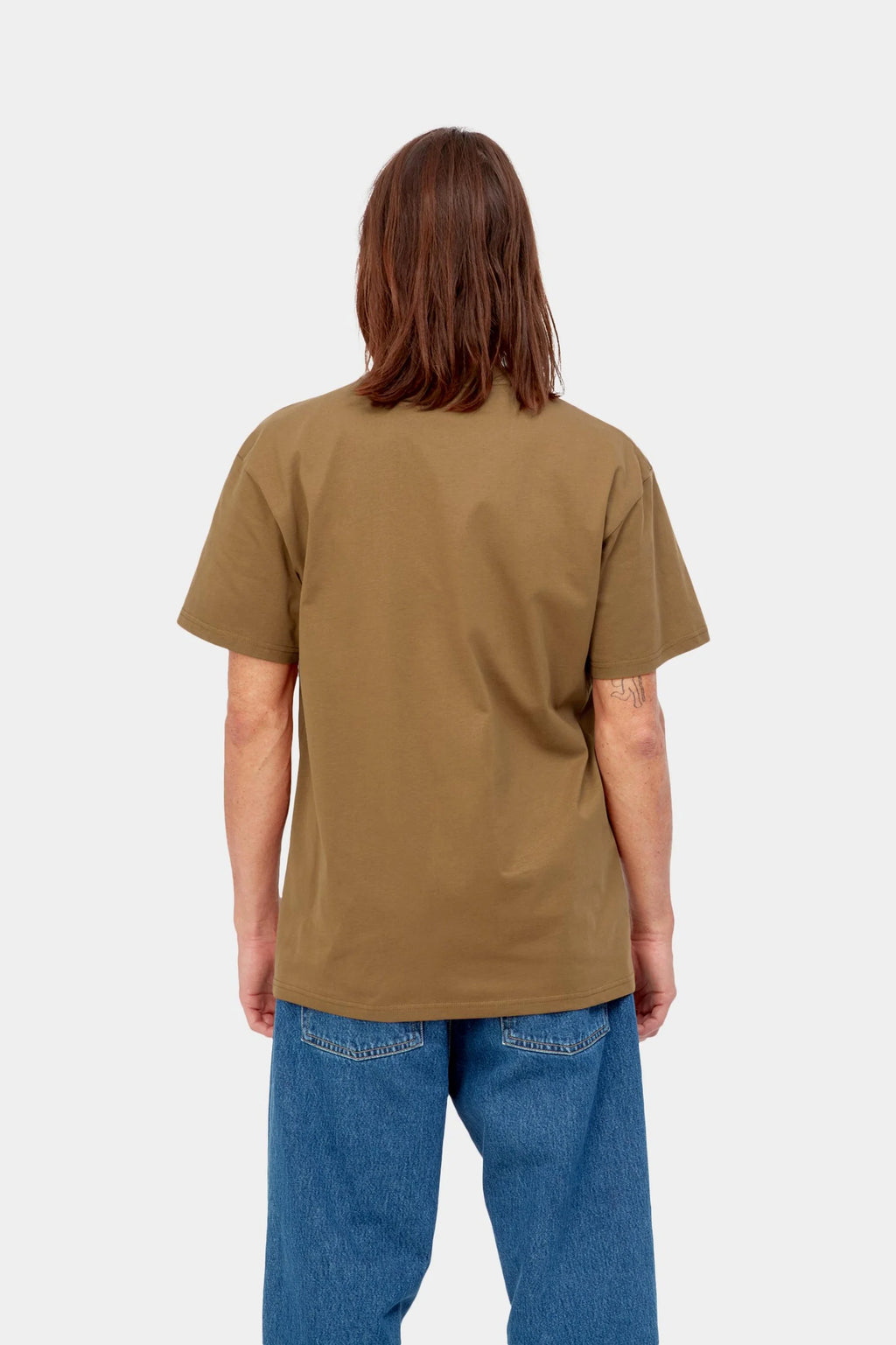 Carhartt WIP S/S Chase T-Shirt in Hamilton Brown
