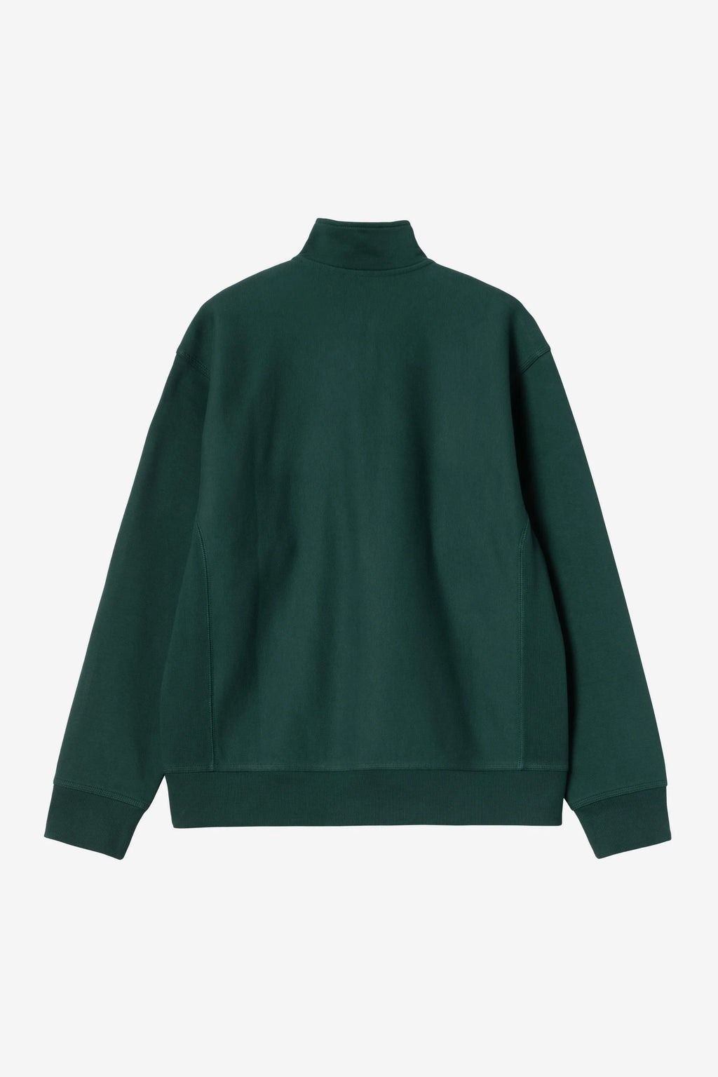 Carhartt WIP Half Zip American Script Sweat in Dark Fir