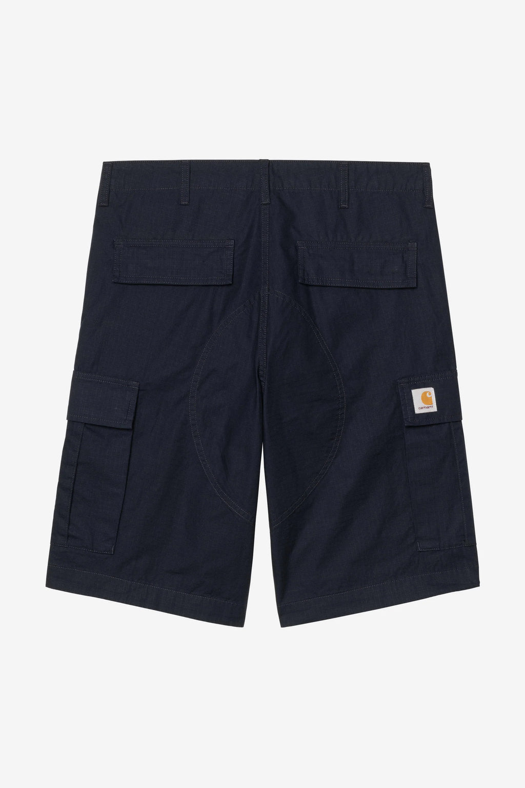 Carhartt WIP Regular Cargo Short in Deep Night Rinsed