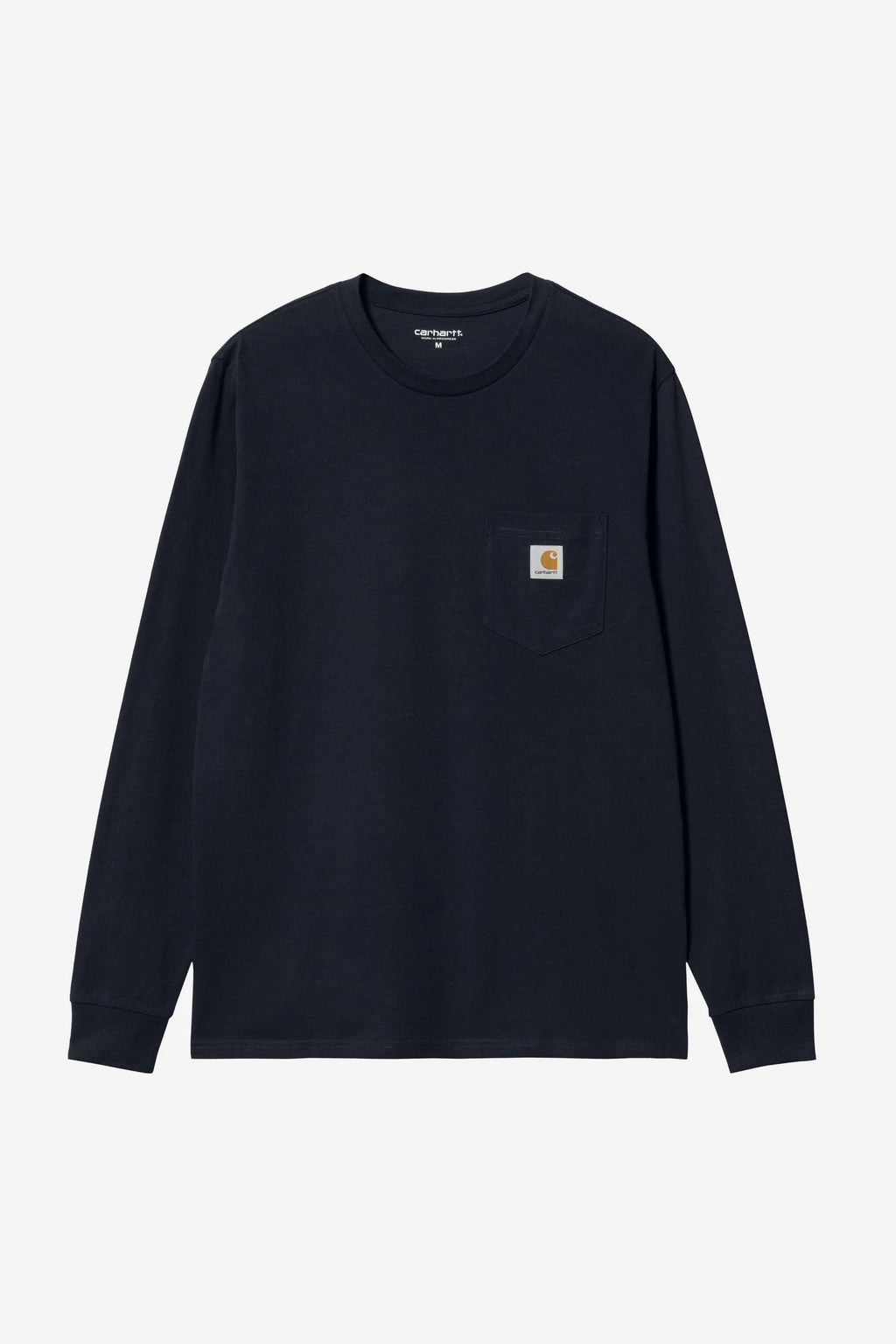 Carhartt WIP L/S Pocket T-Shirt in Dark Navy