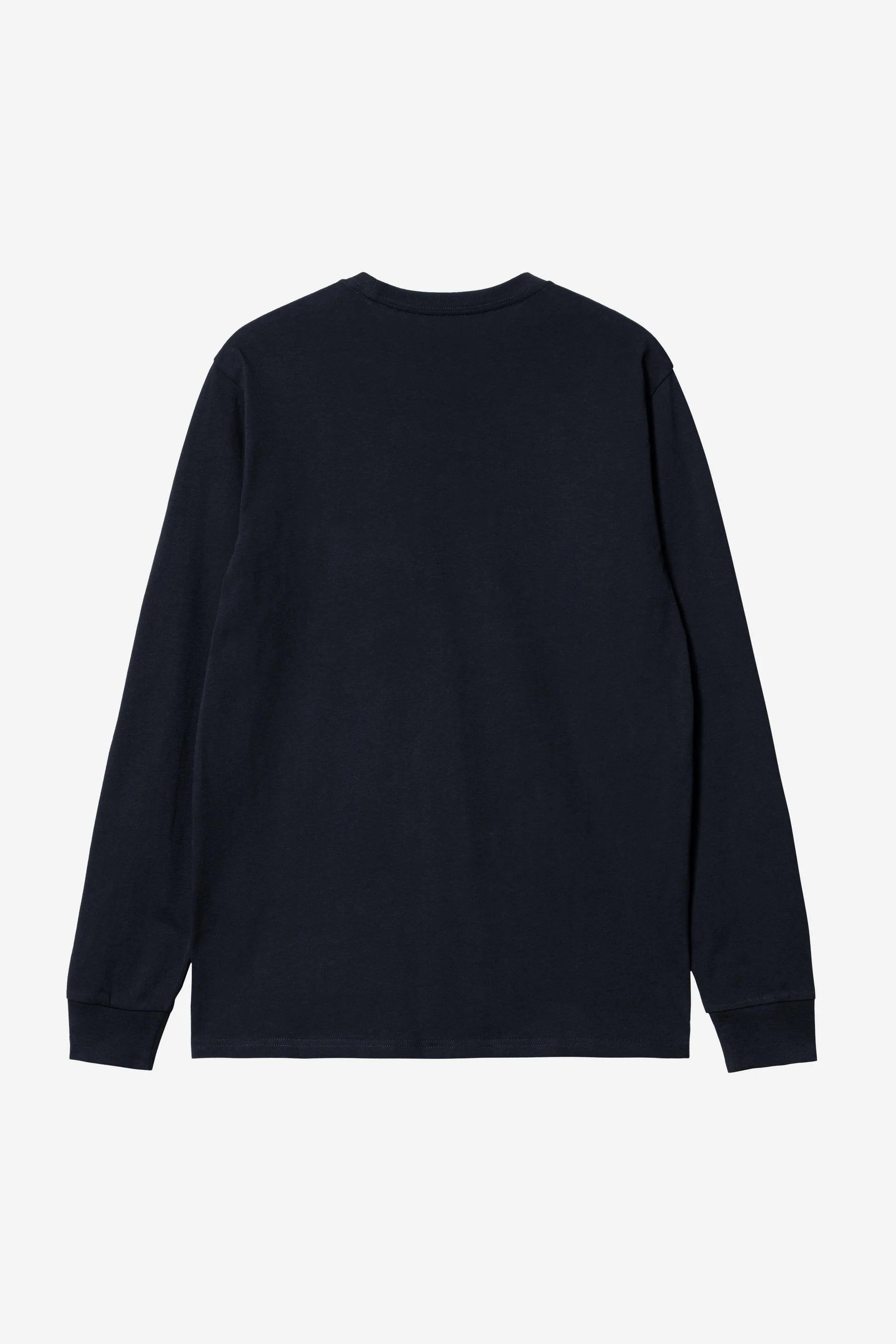 Carhartt WIP L/S Pocket T-Shirt in Dark Navy