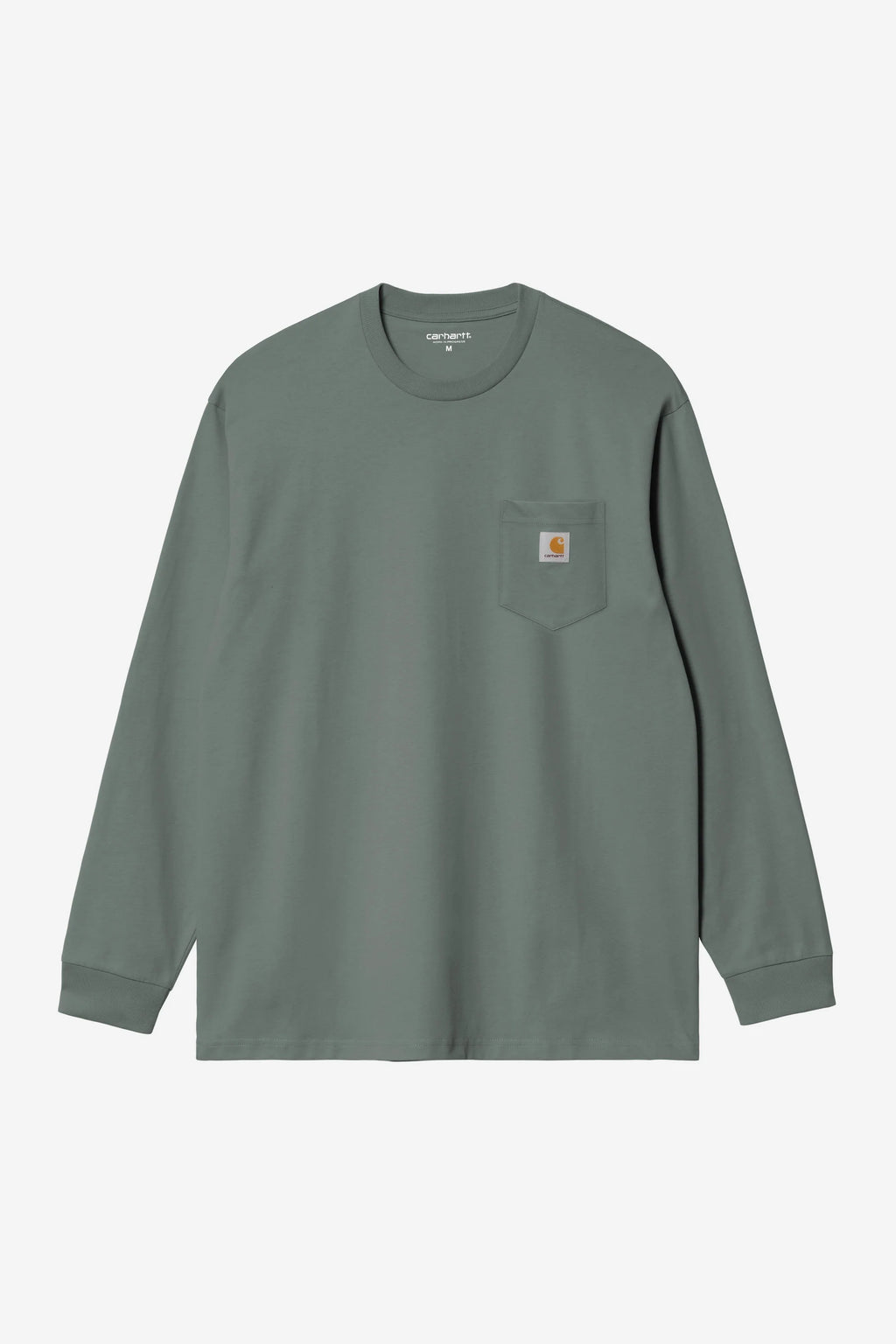 Carhartt WIP L/S Pocket T-Shirt in Velvet Green