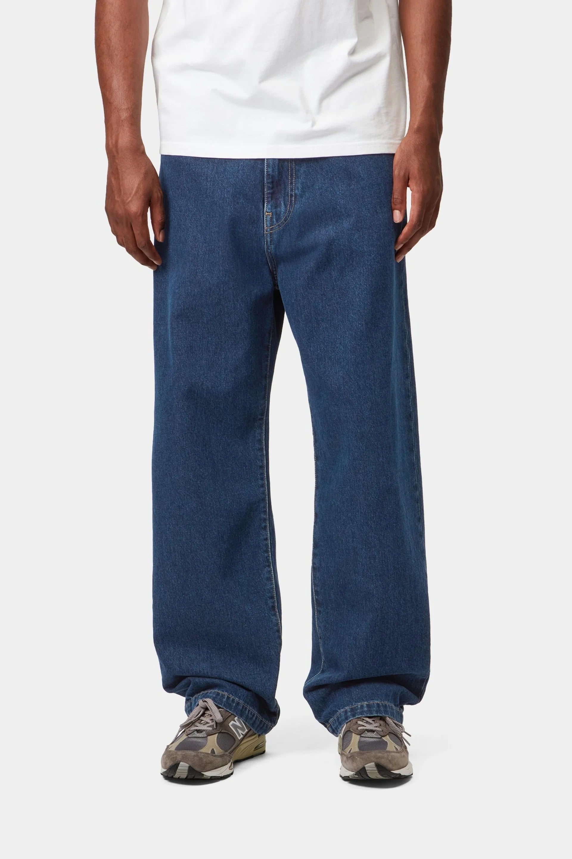 Carhartt WIP Landon Pant in Blue Stone Wash