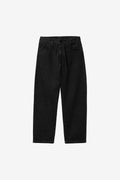 Carhartt WIP Landon Pant in Black Stone Washed