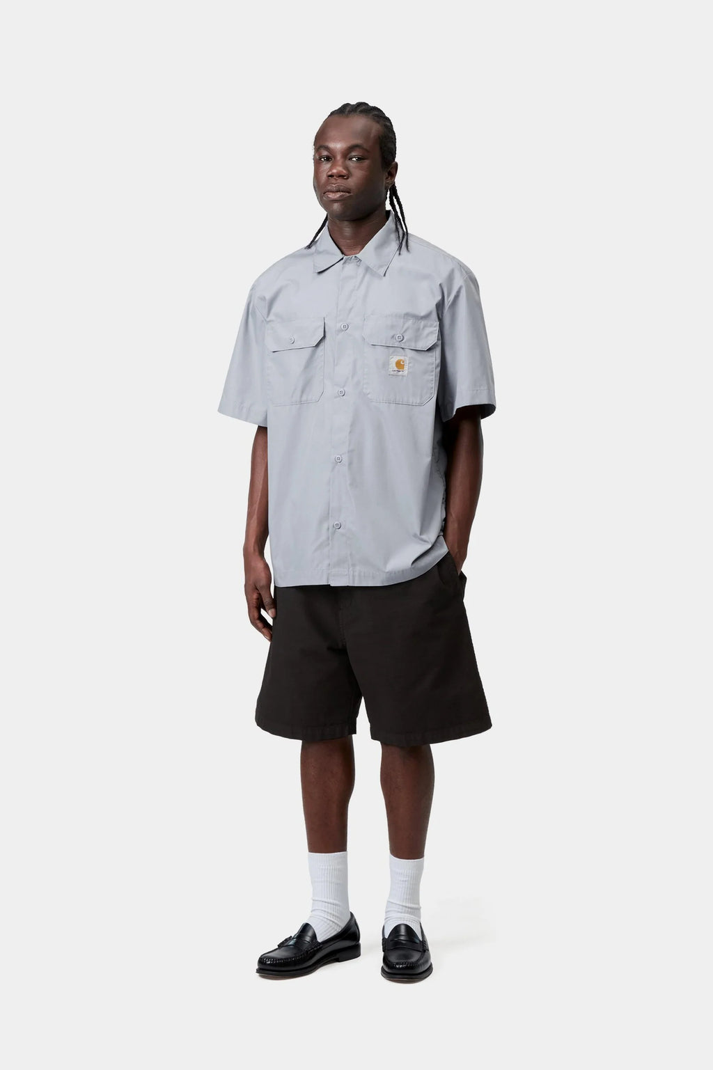 Carhartt WIP S/S Craft Shirt in Mirror