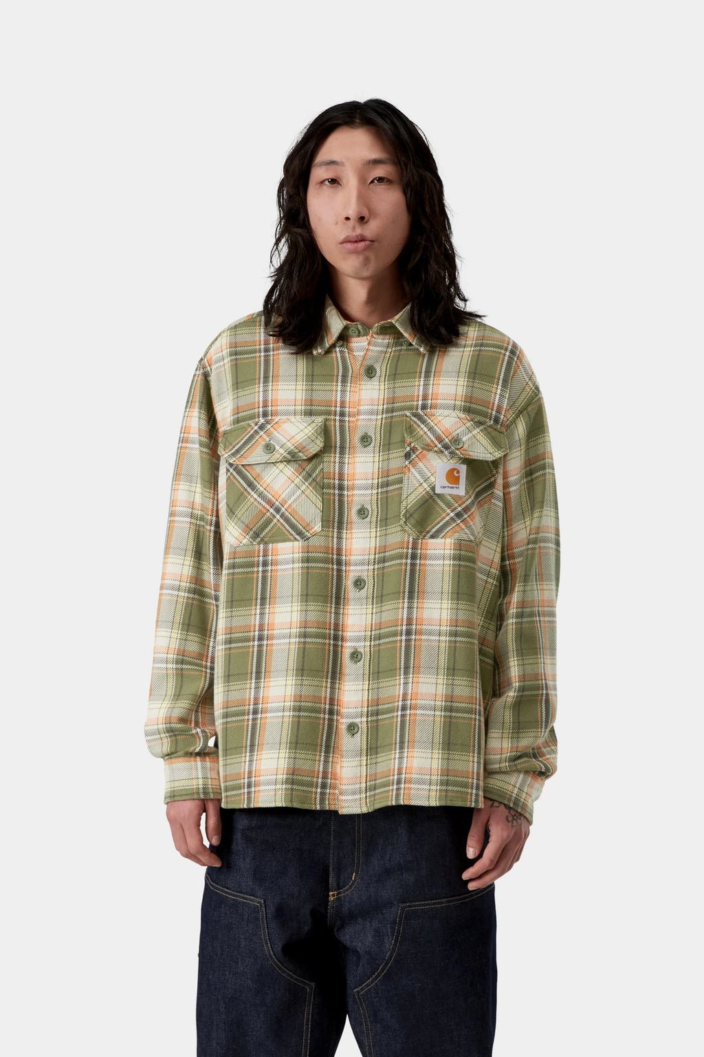 Carhartt WIP L/S Tunick Shirt in Dollar Green