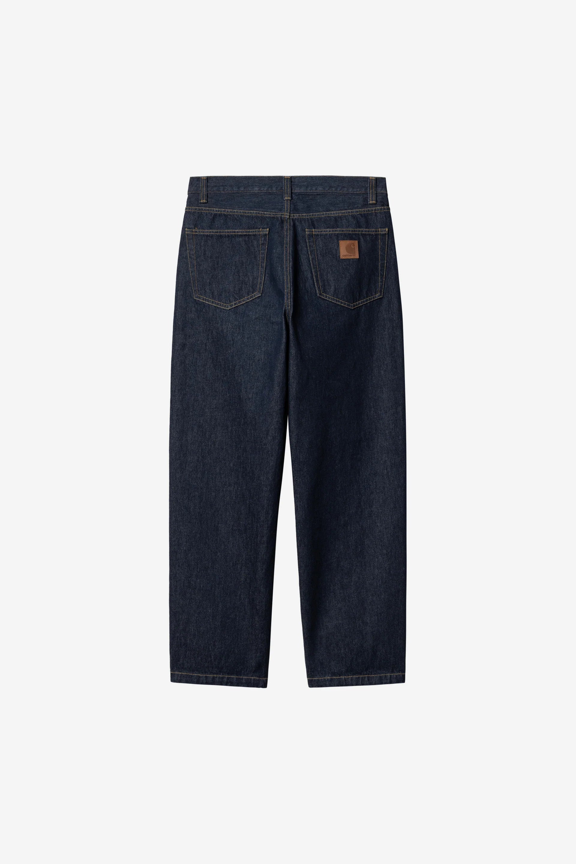 Carhartt WIP Aaron Pant in Blue Rinsed