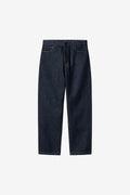 Carhartt WIP Aaron Pant in Blue Rinsed