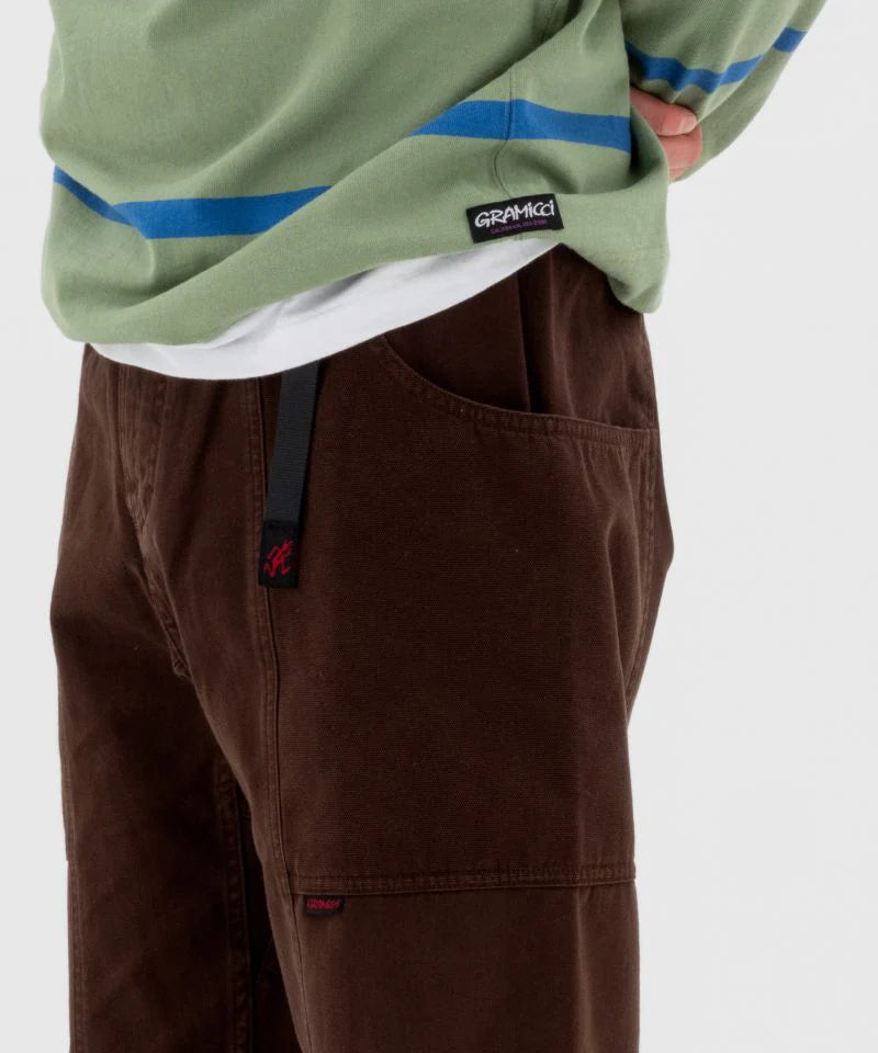 Gramicci Langdon Rugby Shirt in Olive / Blue