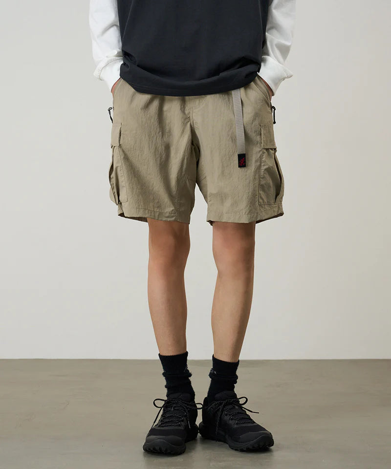 Gramicci Nylon Cargo Short in Milk Tea