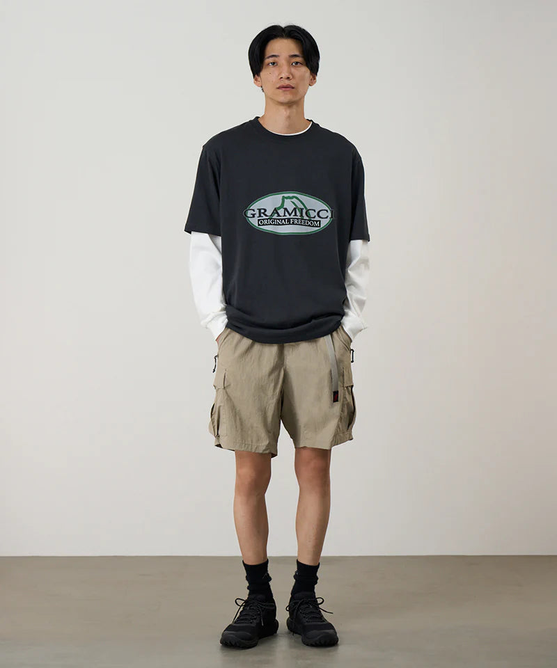 Gramicci Nylon Cargo Short in Milk Tea