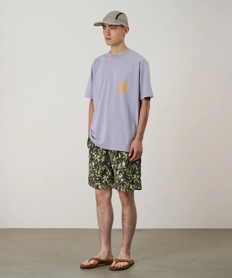 Gramicci Nylon Reef Short in Olive Camo