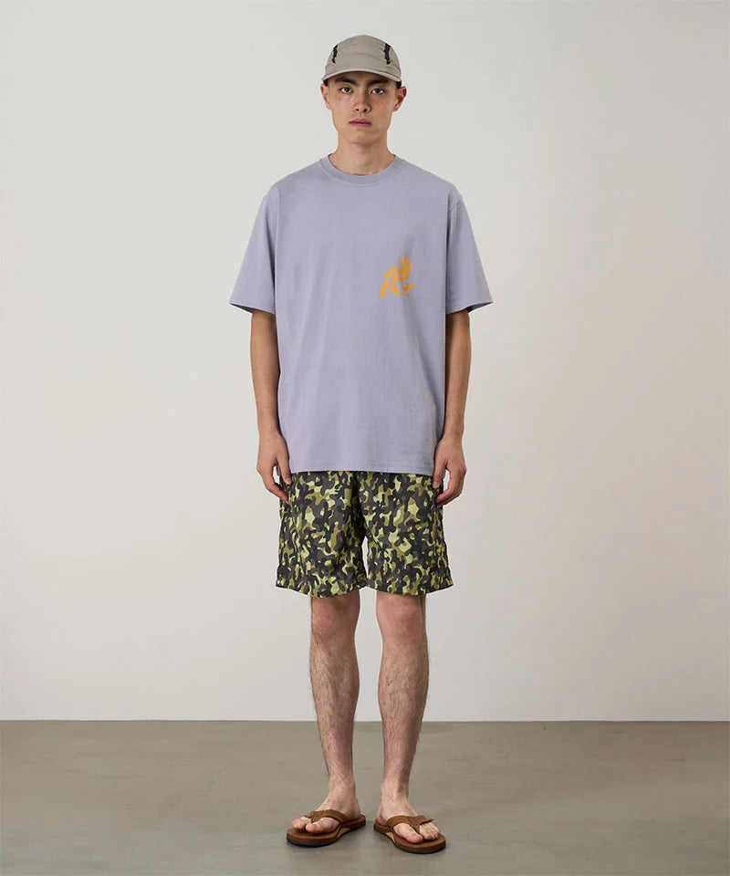 Gramicci Nylon Reef Short in Olive Camo