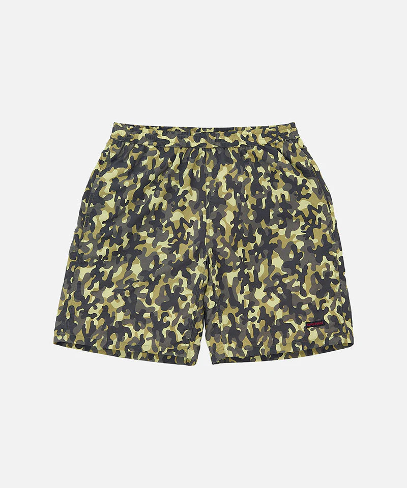 Gramicci Nylon Reef Short in Olive Camo