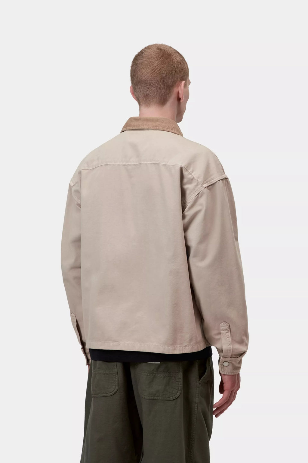 Carhartt Prescott Shirt Jac in String / Leather Garment Dyed