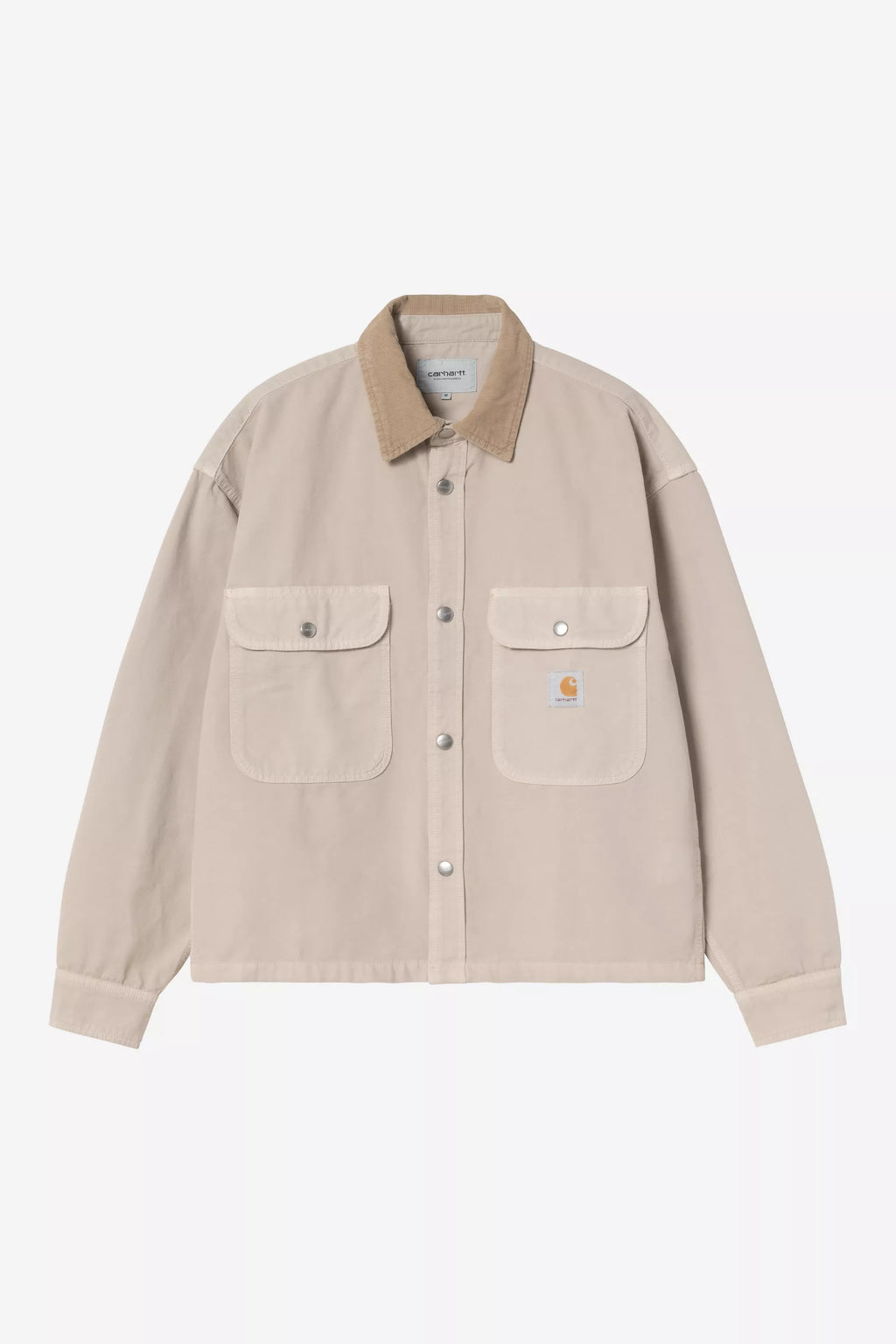 Carhartt Prescott Shirt Jac in String / Leather Garment Dyed