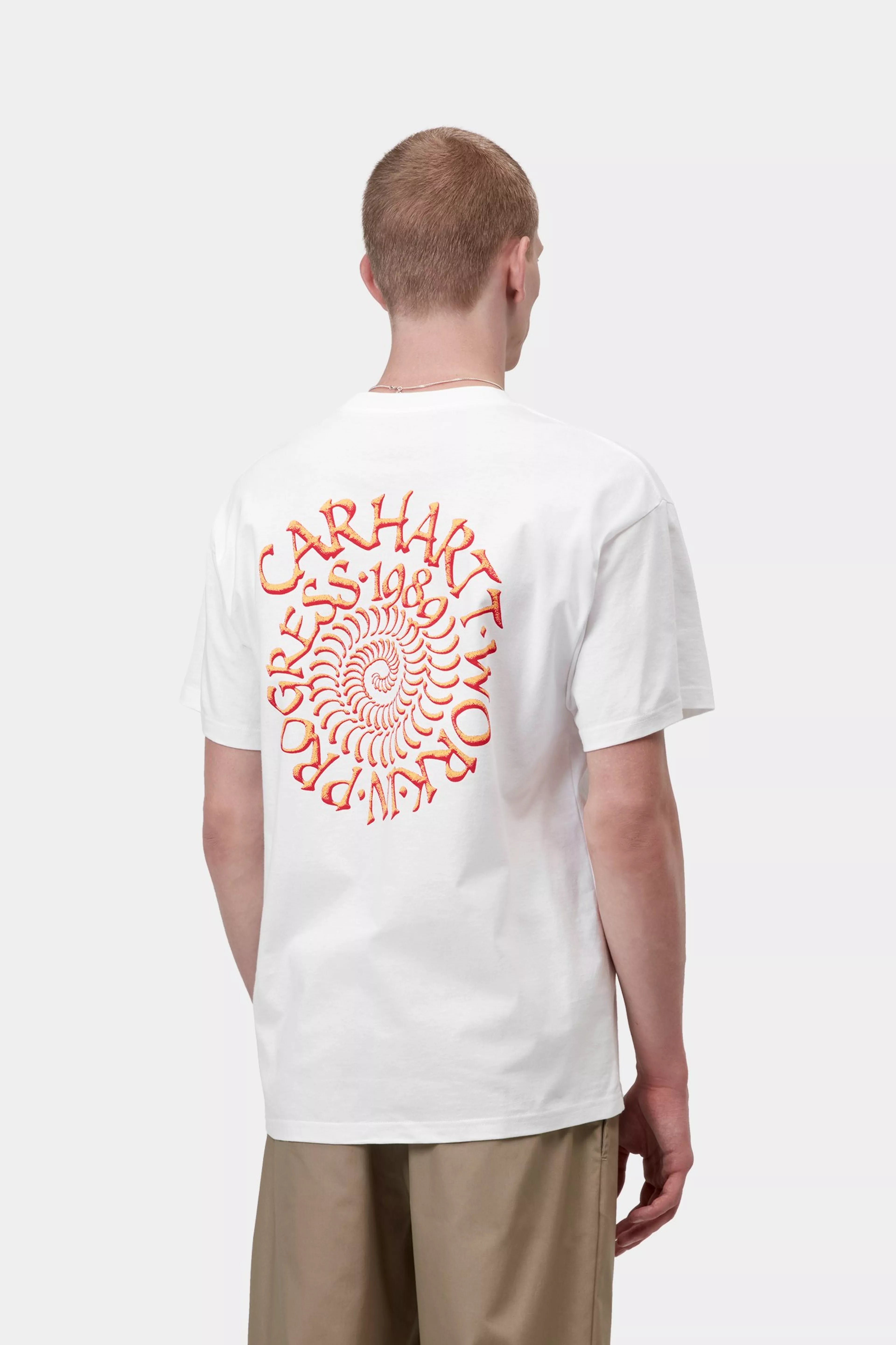 Carhartt WIP S/S Spirals T-Shirt in White