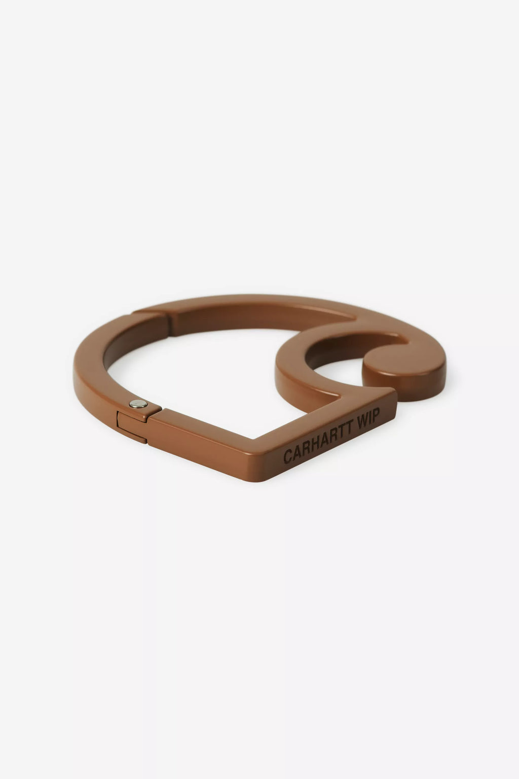 Carhartt WIP C-Logo Carabiner in Brown