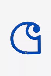 Carhartt WIP C-Logo Carabiner in Blue