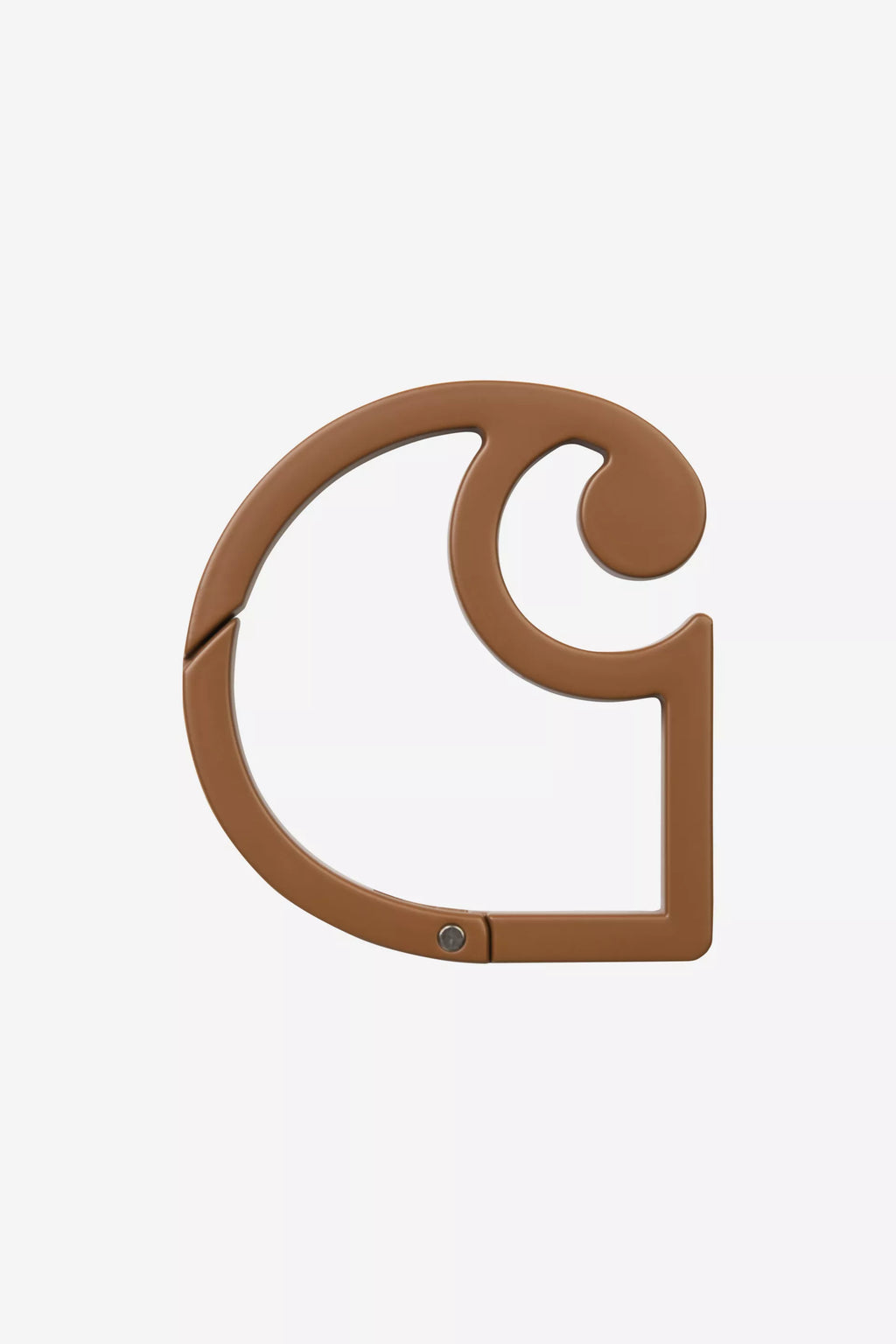 Carhartt WIP C-Logo Carabiner in Brown