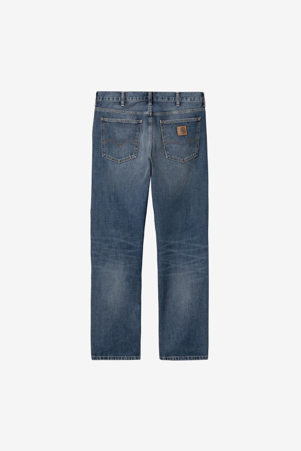 Carhartt WIP Marlow Pant in Blue Dark Used Wash