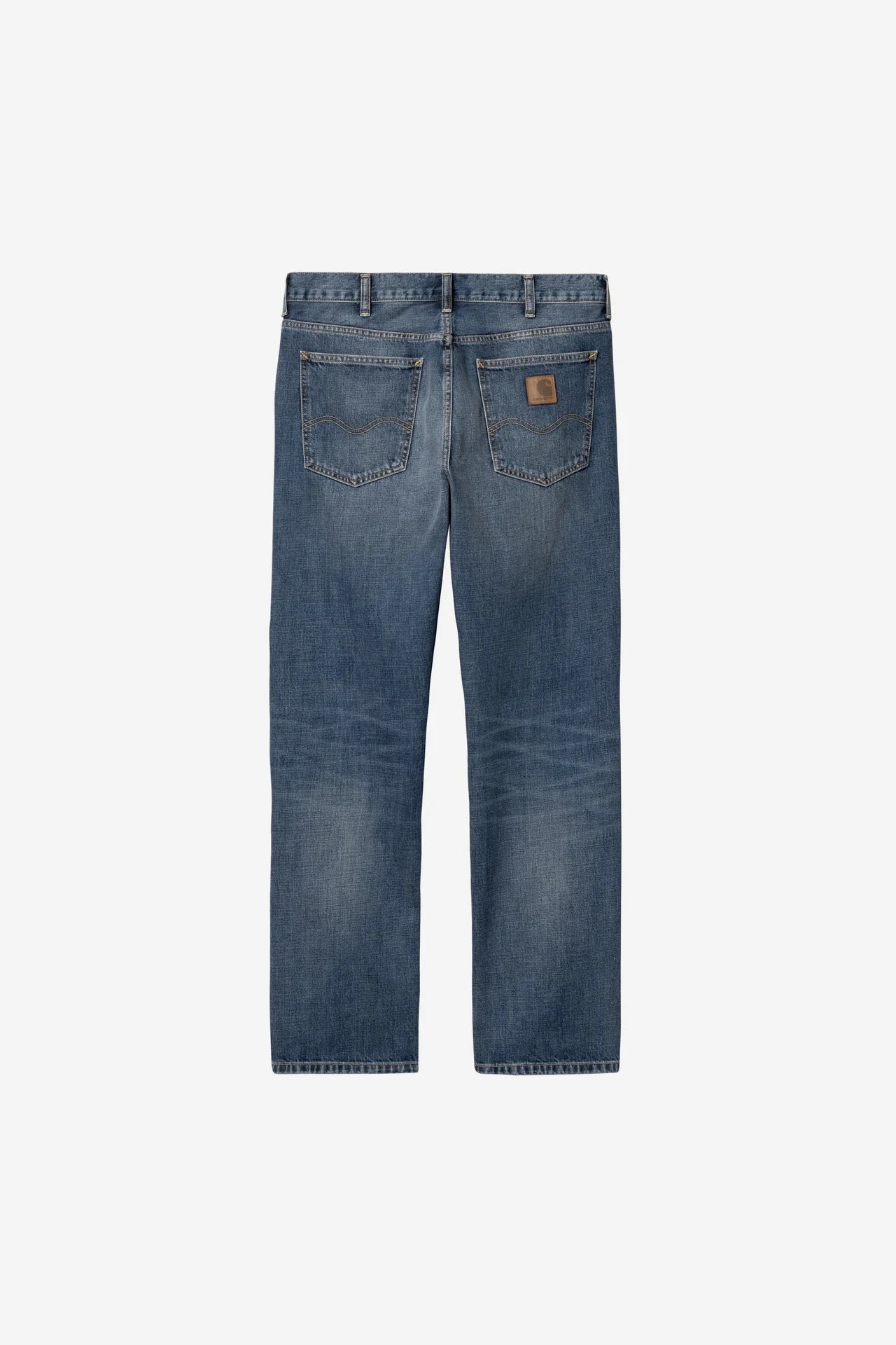Carhartt WIP Marlow Pant in Blue Dark Used Wash