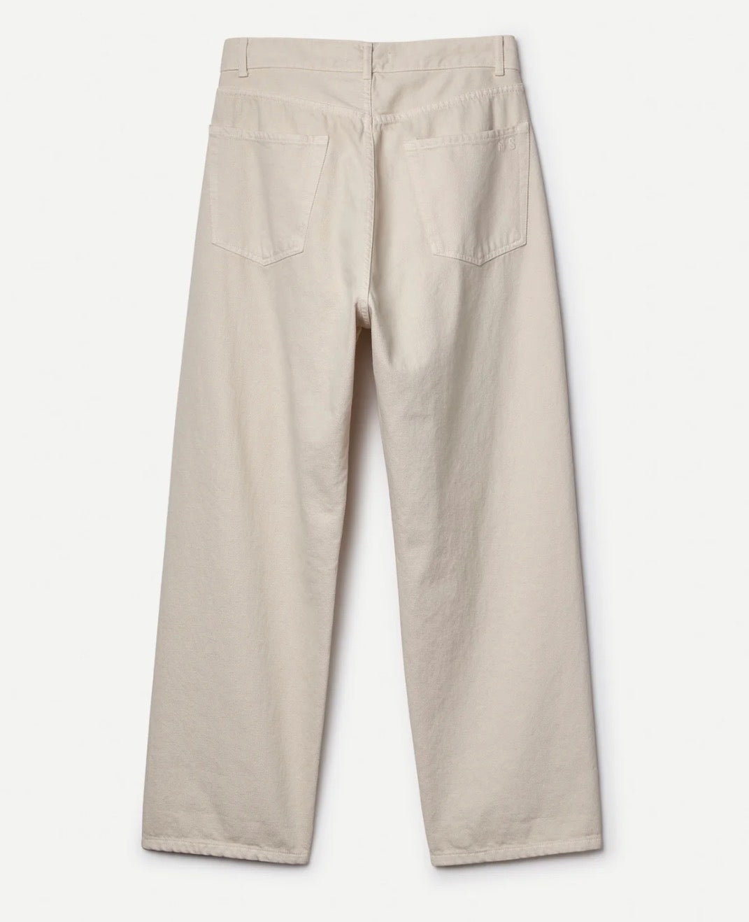 Merz b. Schwanen 1930S Cotton Twill 5-Pocket Pants in Nature