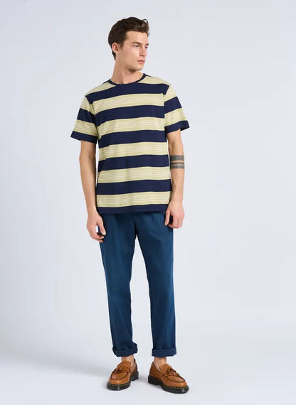 Armor Lux Heritage Stripe Cotton Linen Tee