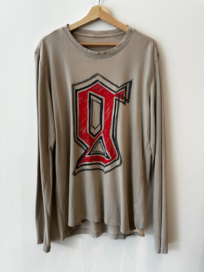 Galliano Long Sleeve G Logo Tee