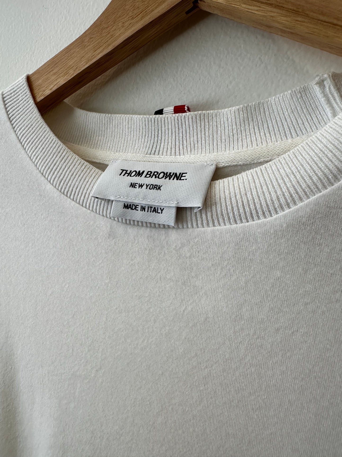 Thom Browne Cotton Jersey Oversized Tee