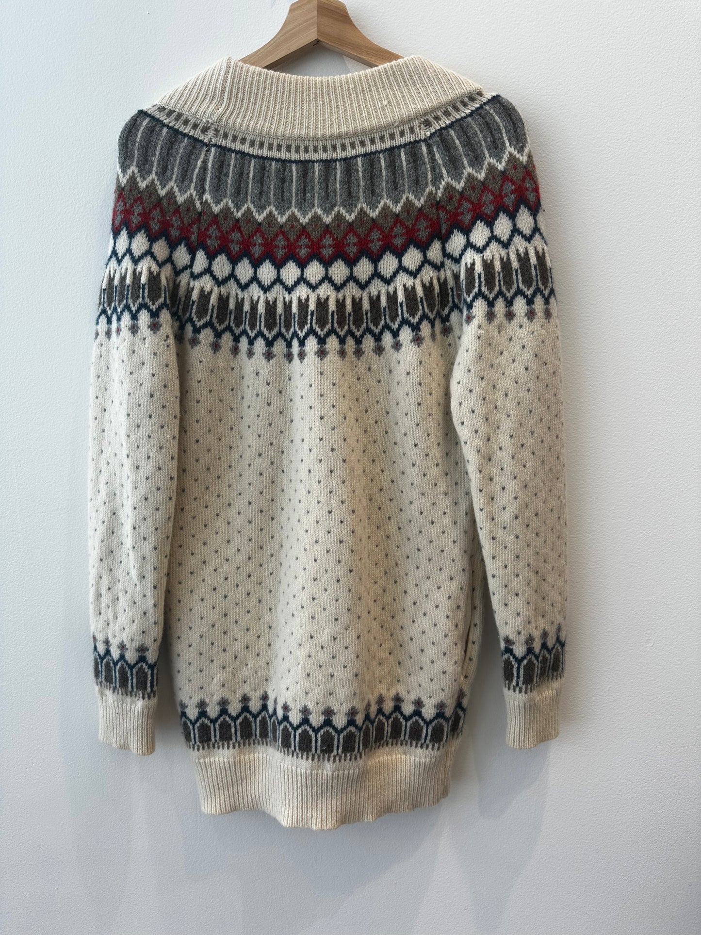 Paul Smith Fairisle Wool Cardigan