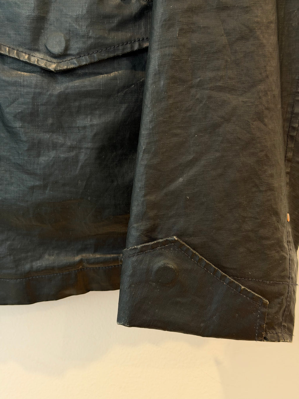MA.STRUM Bonded Linen Field Jacket