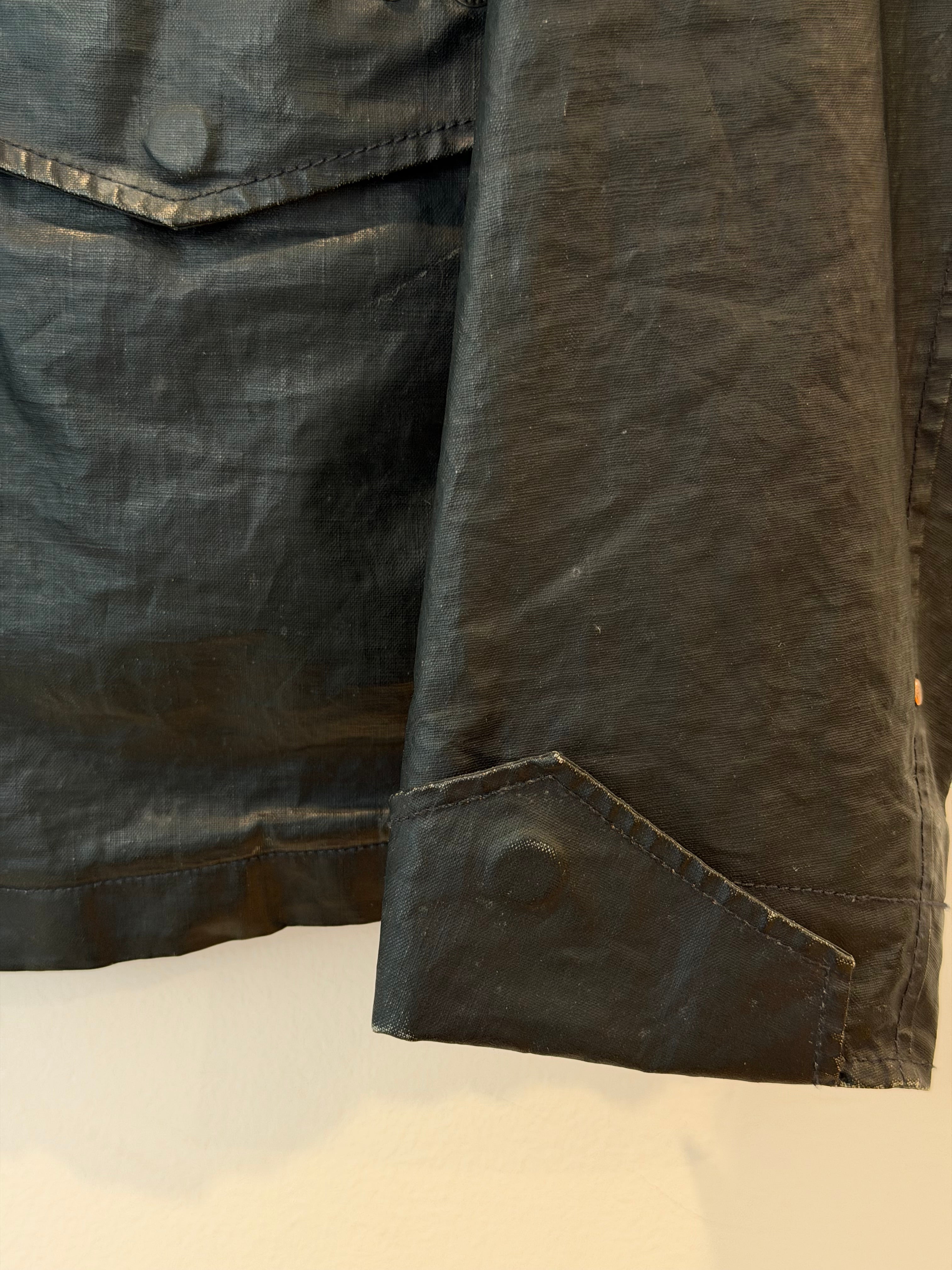 MA.STRUM Bonded Linen Field Jacket