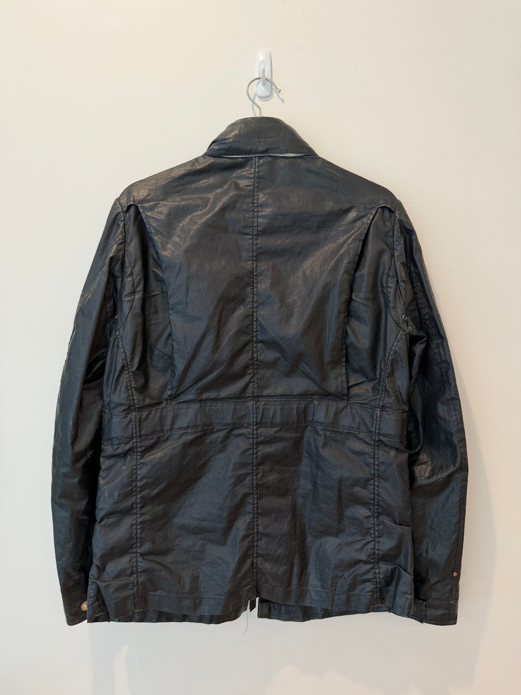 MA.STRUM Bonded Linen Field Jacket