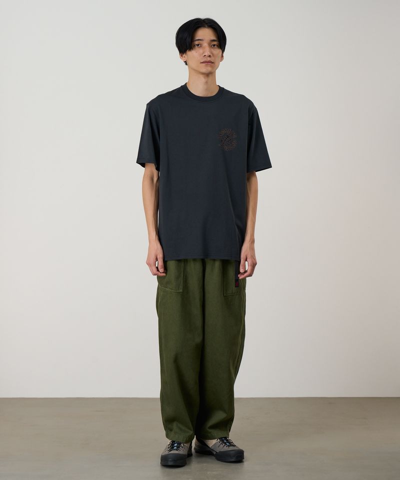 Gramicci Running Man Tee in Vintage Black