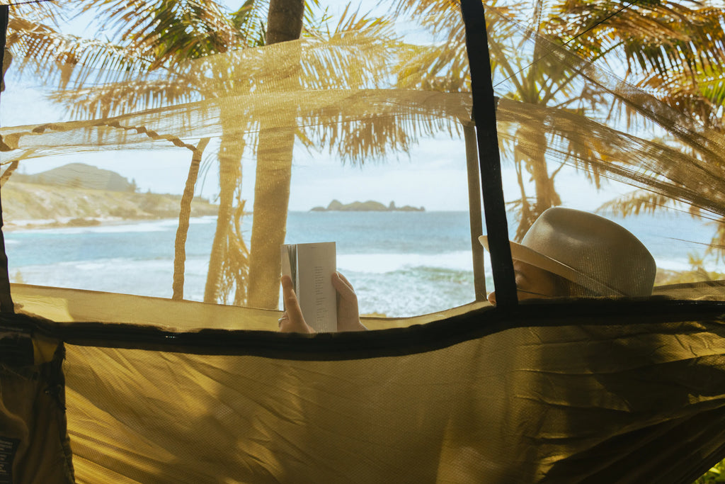 Remote Projects Forest Green Tropics Travel Hammock