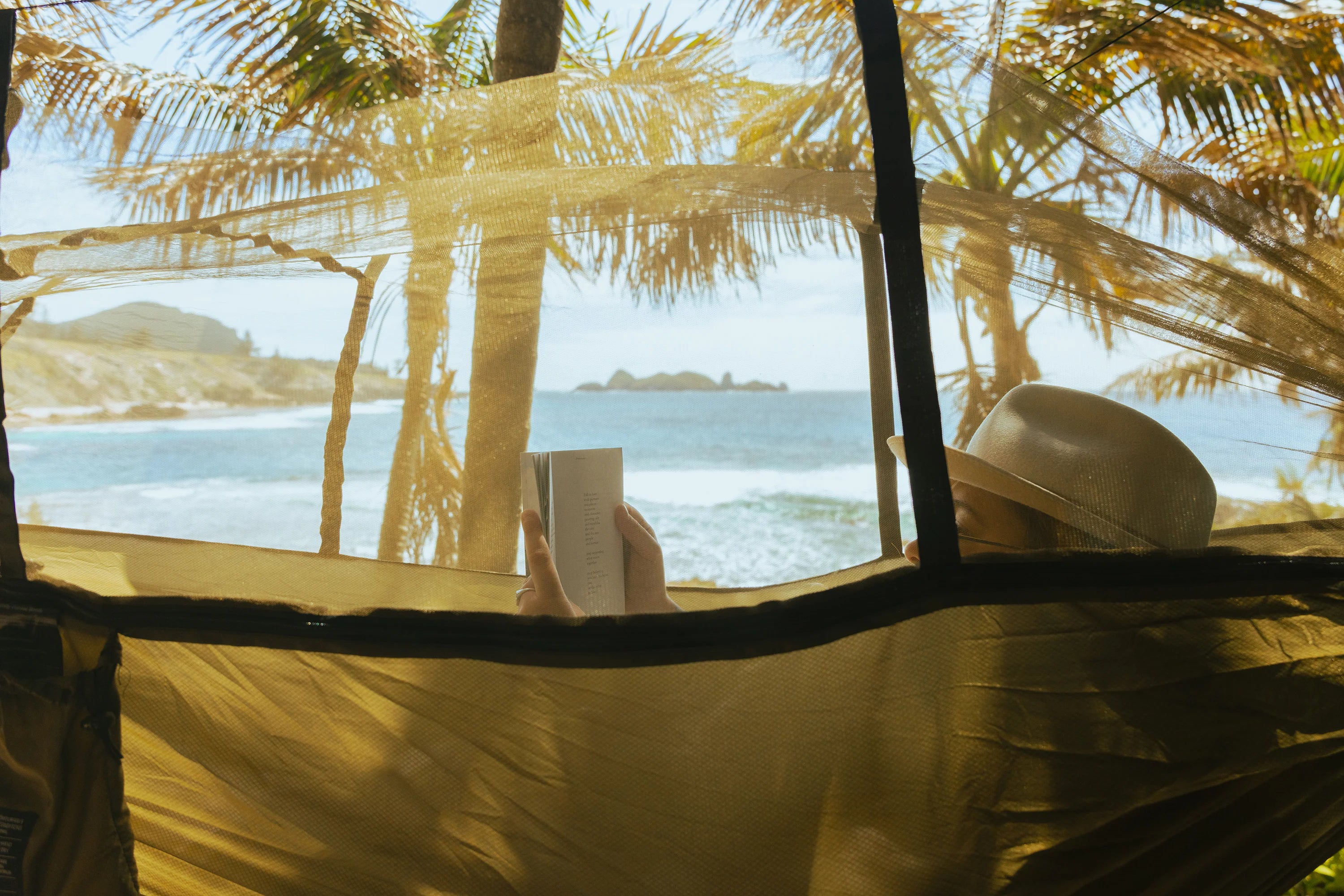 Remote Projects Forest Green Tropics Travel Hammock