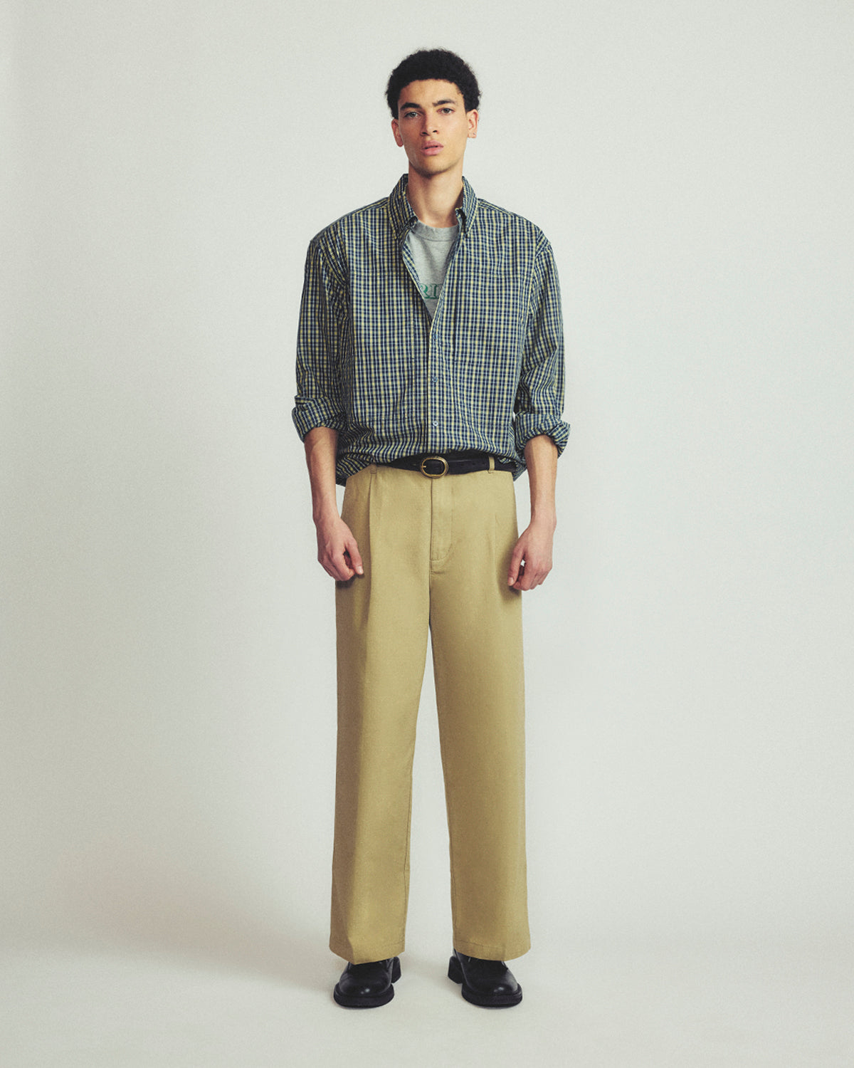 Larriet Grant Shirt in Botanical Check