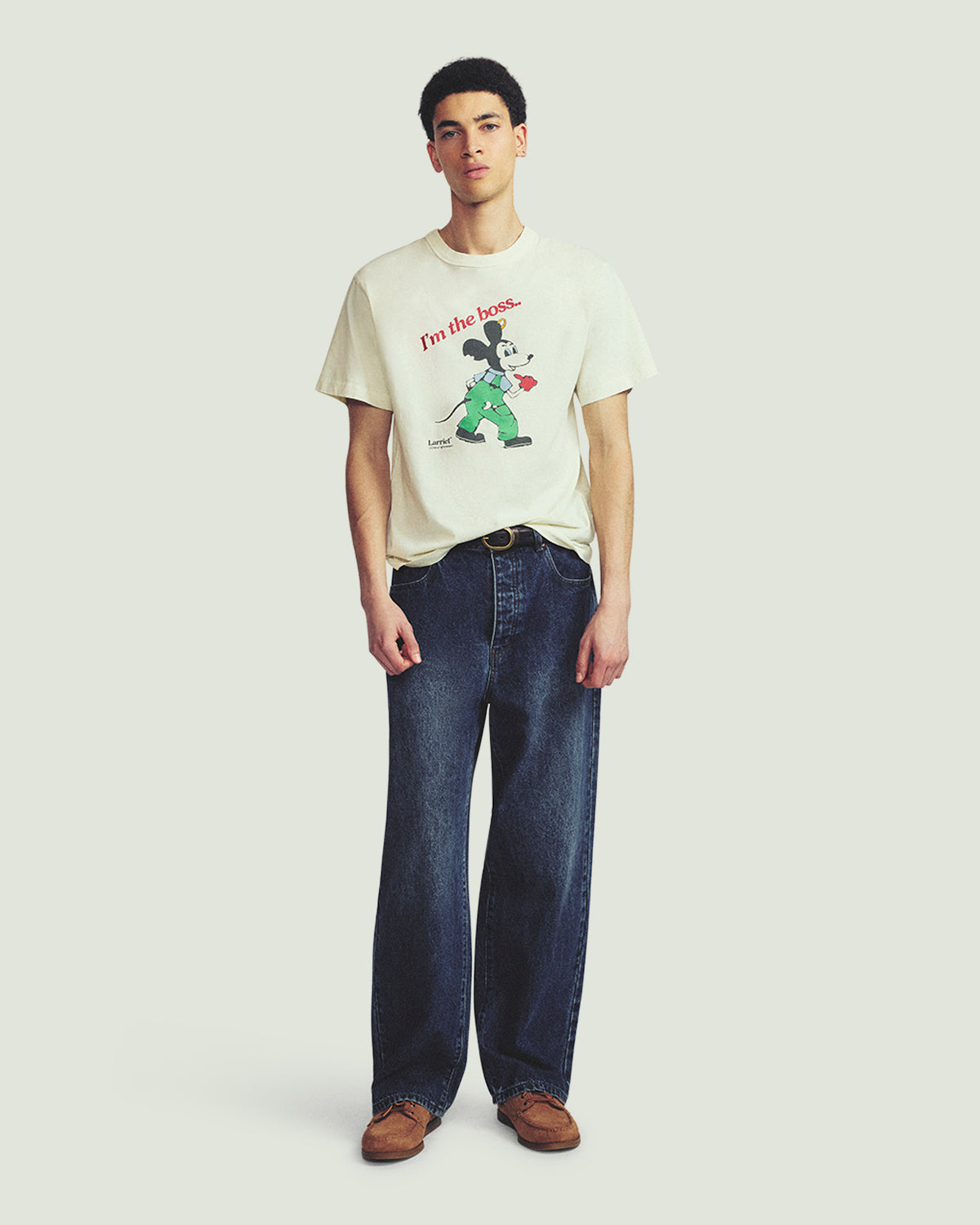 Larriet Boss Tee in Natural