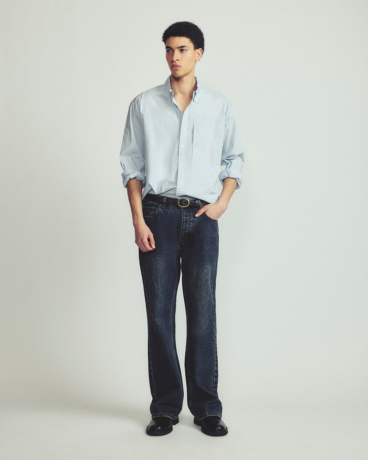 Larriet Grant Shirt in Sky