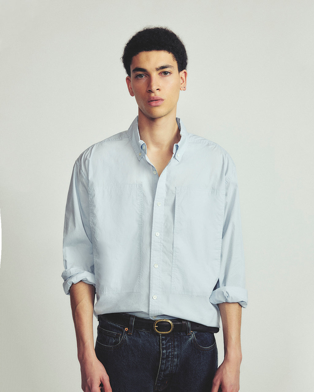 Larriet Grant Shirt in Sky