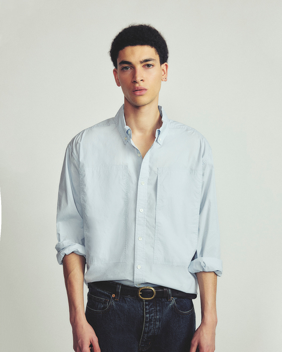 Larriet Grant Shirt in Sky